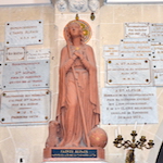 Statue de Sainte Alpaix