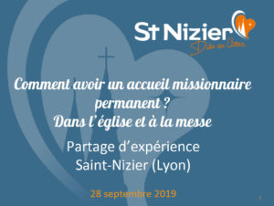 Synode accueil Saint Nizier
